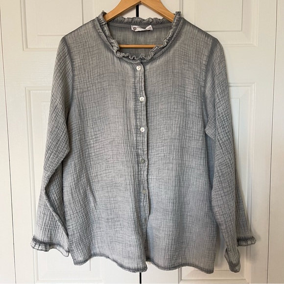 The Monica Cotton Shirt by Cobblestone - Picture 2 of 9